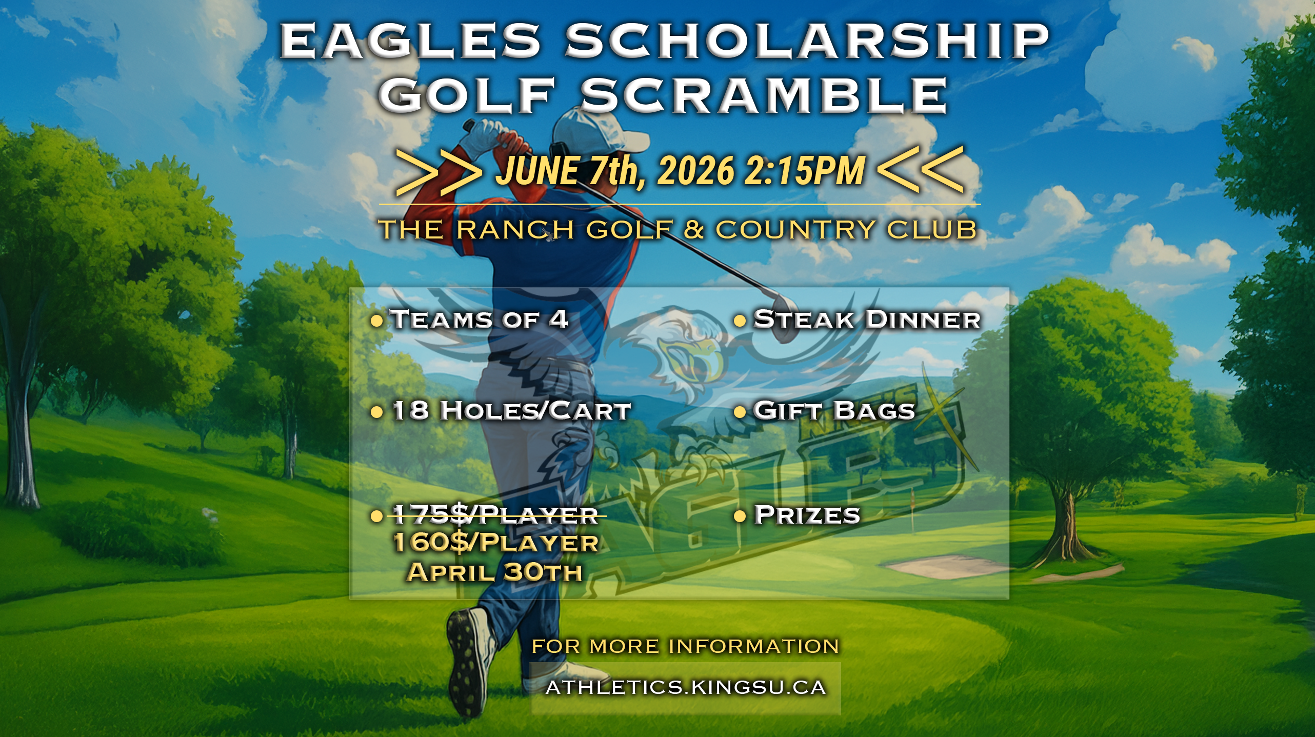 Eagles Scholarship Golf Scramble